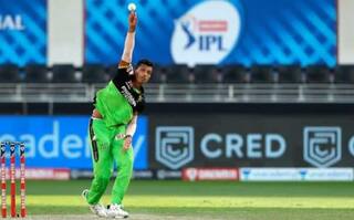 Navdeep saini got five stitches on right hand thumb playing against mumbai indians is doubtful 4186564