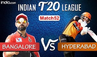 IPL 2020 LIVE RCB vs SRH 2020 Scorecard, IPL Today’s Match Live Cricket Score And Updates Online Match 52: Bangalore Eye Win Over Confident Hyderabad to Secure Playoff Berth