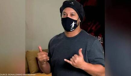 Ronaldinho tests positive for covid 19 4186434