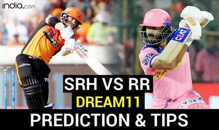 Hyderabad vs rajasthan dream11 team prediction 2020 playing tips porbable xis for todays srh vs rr 26th t20 match at dubai international cricket stadium dubai 330pm ist sunday october 11 4169663