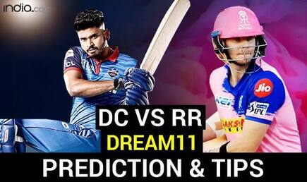 Delhi vs rajasthan dream11 team prediction 2020 playing tips porbable xis for todays dc vs rr 30th t20 match at dubai international cricket stadium dubai 730pm ist wednesday october 14 4171873