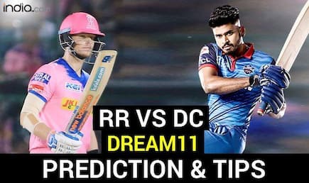 Rajasthan royals vs delhi capitals dream11 team prediction 2020 playing tips porbable xis for todays rr vs dc 23th t20 match at sharjah cricket stadium sharjah 730pm ist thursday october 9 4167182
