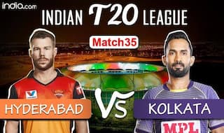 LIVE Sunrisers Hyderabad vs Kolkata Knight Riders Match 35 Live Cricket Score And Updates: Morgan-Led Kolkata Woyld Look to Bounce Back in Abu Dhabi