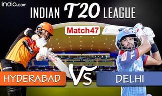 LIVE Sunrisers Hyderabad vs Delhi Capitals Match 47 Live Cricket Score And Updates, Dubai: Capitals Look to Become the First Team to Seal Playoffs Berth