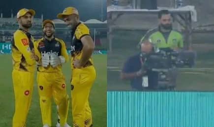 PSL Playoffs: Imam-ul-Haq Hilariously Trolls Mohammad Hafeez During Pakistan Super League Eliminator Between Peshawar Zalmi-Lahore Qalandars | WATCH