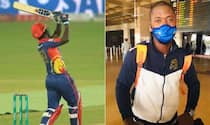 West indies cricketer sherfane rutherford played psl match with mumbai indians gloves 4213469