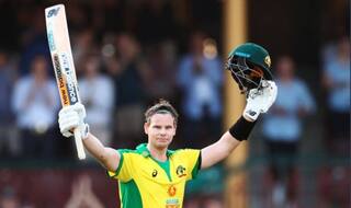 India vs australia 1st odi 2020 21 steve smith becomes the third fastest ton for australia in mens odis 4227437