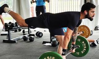 Virat kohli having gym session ahead of odi series against australia see photos 4217758