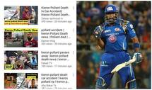 Kieron Pollard Dead? Fake Video on Youtube Goes Viral of Car Accident Making False Claims About West Indies Cricketer