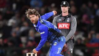 Jimmy Neesham makes his umpiring debut, Daniel Vettori takes 3 wickets in his final over to seized the match between Team Rugby and Team Cricket