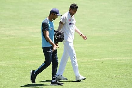 Australia vs India, 4th Test: Navdeep Saini under the supervision of BCCI Medical Team after complain of Groin Injury