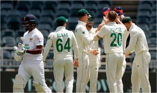 SA vs SL 2nd Test Report: Anrich Nortje, Dean Elgar Put South Africa in Driver’s Seat vs Sri Lanka on Day 1