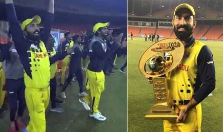 Dinesh karthik after winning sayed mushtaq ali trophy 2021 playing for the country is always on my mind 4371822