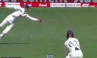 Joe Root Takes a One-Handed Catch to Send Ajinkya Rahane Packing in Chennai Off Dom Bess | WATCH VIDEO