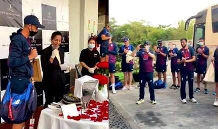 ECB Thank India For Hospitality After Hotel Staff Welcome Joe Root With a Cake Following Record Double Century at Chennai | WATCH VIDEO