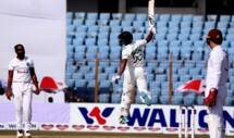 ban vs wi mehidy hasan miraz smashed 1st century of his career bangladesh look solid on west indies