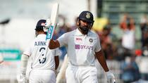IND vs ENG 2nd Test: Ton-up Rohit Sharma Stars as India Score 300/6 Against England on Day 1 at Chepauk