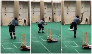 WATCH: Sachin Tendulkar Practices Batting in Nets Ahead of Road Safety World Series