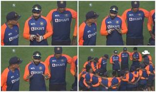 Ind vs Eng, 1st Test: Virat Kohli Gives Pep Talk to Indian Team Ahead of Day 2 in Chennai | WATCH VIDEO