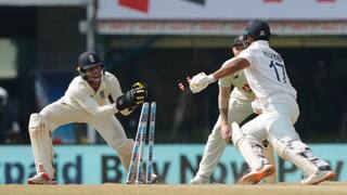 2nd Test: Twitterverse Hails Birthday Boy Ben Foakes For His ‘Lightening Quick’ Stumping to Dismiss Rohit Sharma and Rishabh Pant | WATCH