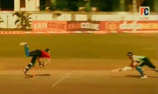 Mohammed Azharuddeen’s Dive to Effect a Run Out During a Kerala T20 Game Will Remind You of Jonty Rhodes | Watch Video