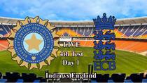 IND vs ENG Live Cricket Score, 4th Test, Day 1: India Aim to Seal World Championship Final Spot, England Seek Parity in Motera