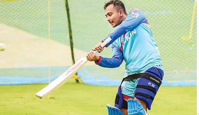 Prithvi Shaw @ Twitter