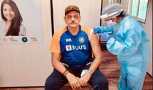 Indian coach ravi shastri gets first dose of covid 19 vaccine 4461879