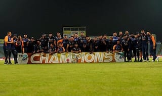 3rd ODI in Pics: India Survive Curran Scare to Beat England And Win Series 2-1