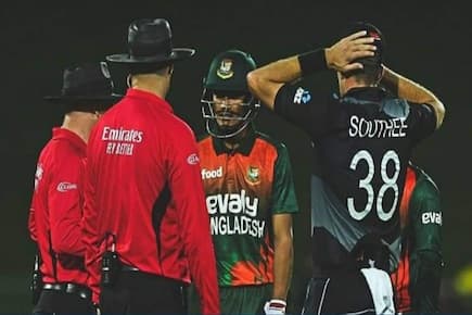 New zealand vs bangladesh 2nd t20i bangladesh batted for 1 3 overs without knowing the final target 4545579