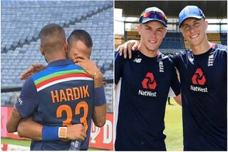 India vs england 1st odi hardik pandya krunal pandya and sam curran tom curran 2 pair of brothers played in the same match 4512798
