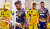 MS Dhoni’s Heartwarming Gesture Towards Sheldon Jackson After CSK Beat KKR in IPL 2021 Game Goes Viral | SEE POST