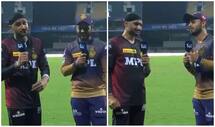 Harbhajan Singh’s Heartwarming Gesture Towards Mohammad Nabi During SRH vs KKR IPL 2021 Game is Spirit of Cricket | WATCH VIDEO