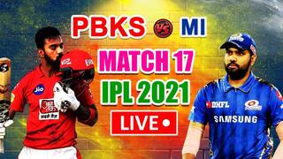 LIVE IPL 2021 PBKS vs MI Live Cricket Score, Today’s Match Latest Updates: Mumbai Indians Seek Consistency; Punjab Kings Eye Return to Winning Ways