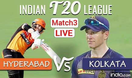 Live SRH vs KKR IPL 2021 Live Score and Updates Today’s Match: Hyderabad And Kolkata Engage in Battle of Overseas Captains