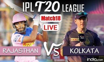Live RR vs KKR IPL 2021 Live Cricket Score And Updates: Desperate Kolkata Look to Bounce Back Against Dejected Rajasthan