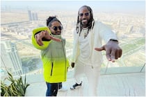 Chris gayle jamaica to india music video released gayle video with emiway bantai viral on social media ipl 2021 4576421