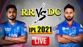 Live RR vs DC IPL 2021 Live Cricket Score And Today’s Match Updates: Rajasthan Royals Look to Bounce Back Against High-Flying Delhi Capitals