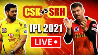 Live CSK vs SRH IPL 2021 Live Cricket Score And Updates: Sunrisers Hyderabad Look to Bounce Back Against Dhoni’s Chennai