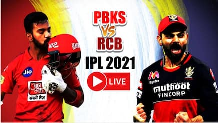 Live PBKS vs RCB IPL 2021 Live Cricket Score And Updates: Punjab Kings in Desperate Search of Win Against High-Flying Bangalore