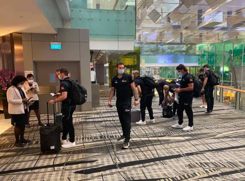 New Zealand team leaves for England for Test series and WTC final against India