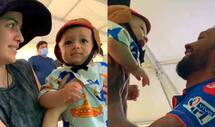 On mothers day mumbai indians share video of baby agastya pandya with mother natasa stankovic hardik pandya 4651395