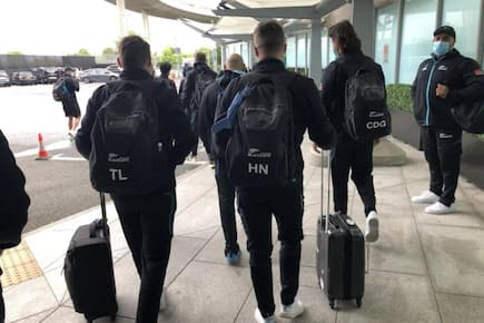 New Zealand Reach London For Tests vs England And WTC Final