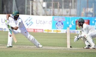 zim vs pak 1st test day match report and highlights pakistan takes 198 runs lead on hosts