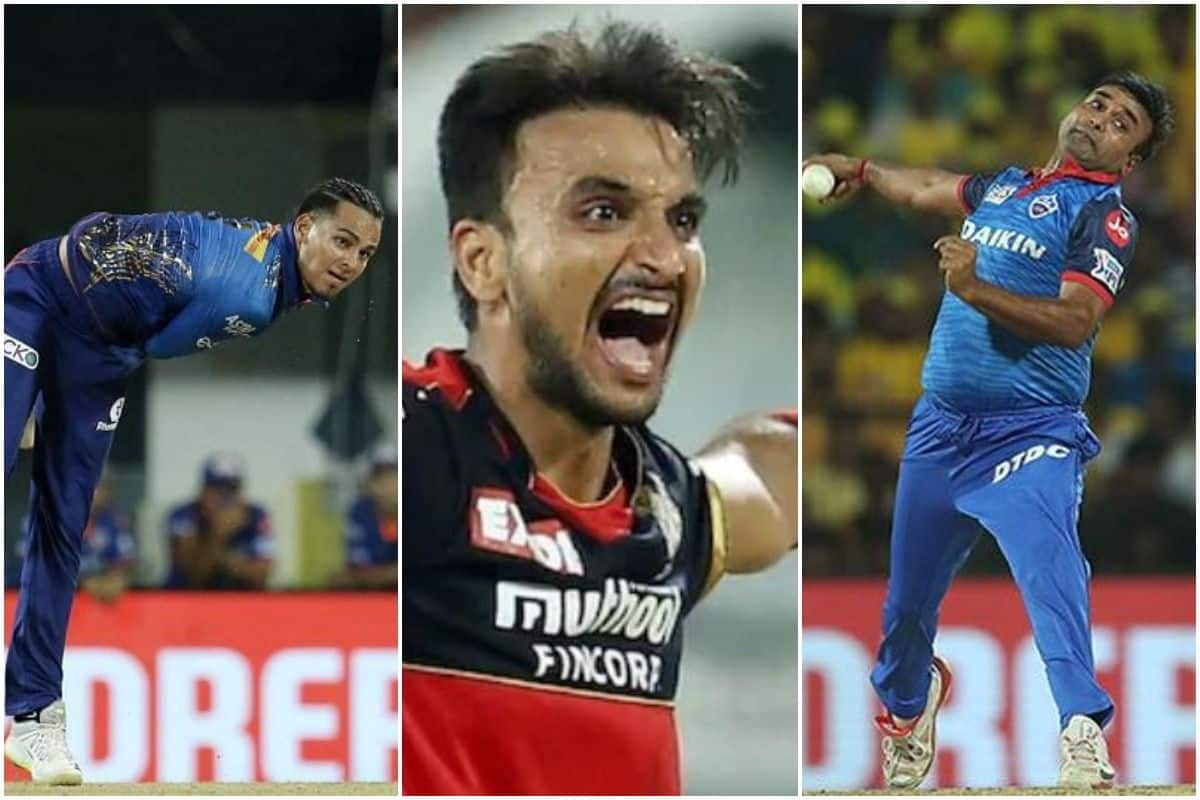 Harshal Patel, Amit Mishra, Rahul Chahar, Deepak Chahar, Harpreet Brar, Mumbai Indians, Royal Challengers Bangalore, Delhi Capitals, Punjab Kings, Chennai Super Kings, CSK, PBKS, RCB, MI, DC, IPL, IPL 2021, Indian Premier League, IPL 2021 Best Bowling Performances, IPL 2021 Top Bowling Spells, Bowlers, IPL 2021 Records, IPL 2021 Bowling Records, Best Spells of IPL 2021, Purple Cap