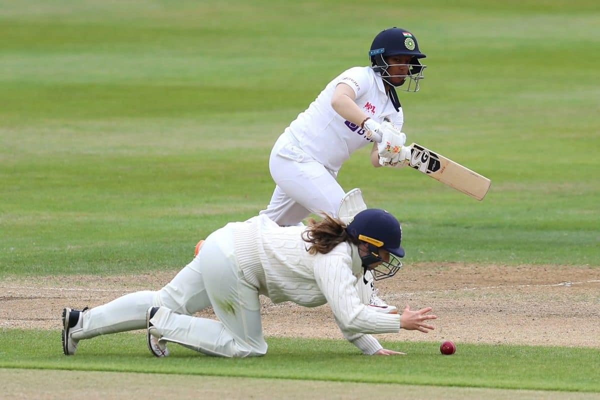 England Women vs India Women, Only Test: India leads by 6 runs