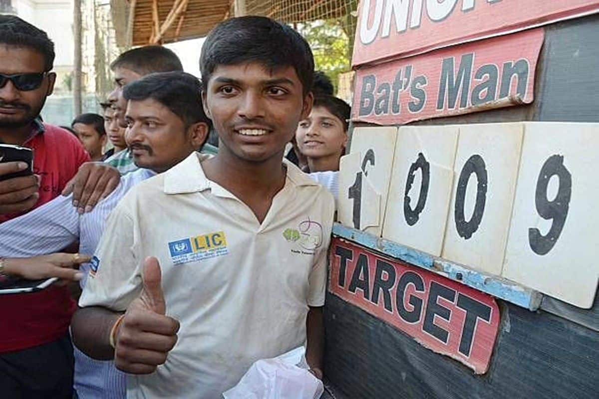 Felt Pressure Every Time I Walked In To Bat Post My 1009-run Knock: Pranav Dhanawade