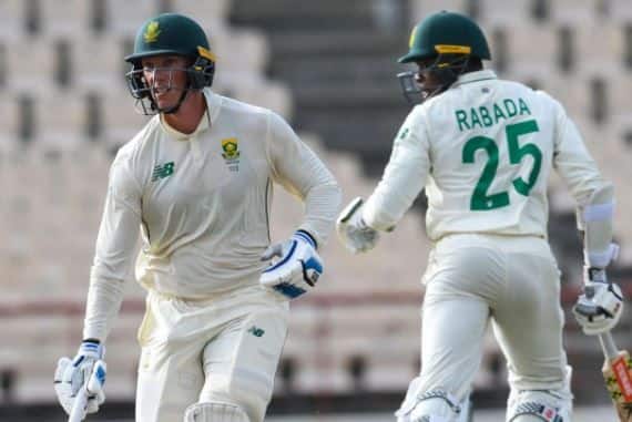 Rassie van der Dussen Kagiso Rabada @ Twitter/ CSA