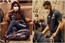 Indian men’s and women’s squads leave for England tour, See Pics