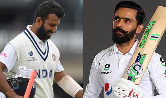 Cheteshwar Pujara Fawad Alam Twitter